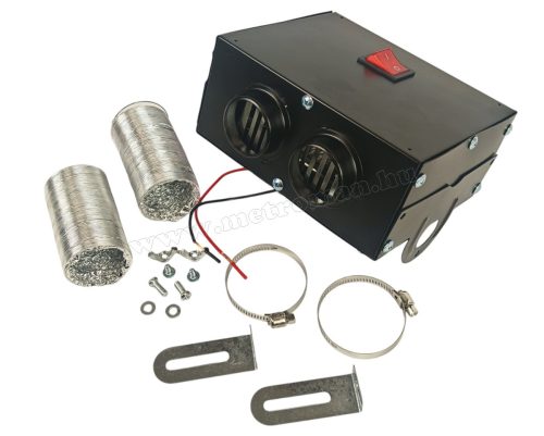 Autó, Munkagép elektromos fűtés Beépíthető 12V hősugárzó 500 Watt M32001