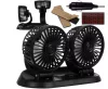 Dupla szivargyújtós 12V Ventilátor kamionba és munkagépekbe M3222-12VDC