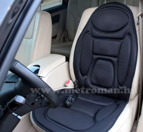 Autós masszázs ülésborító, hátmelegítő funkcióval, Bottari HOT-VIB