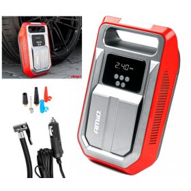   Autós kompresszor, autópumpa digitális keréknyomásnyomás határolóval M3268