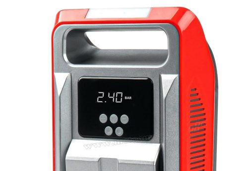 Autós kompresszor, autópumpa digitális keréknyomásnyomás határolóval M3268