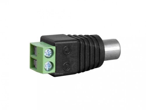 RCA aljzat csavaros csatlakozással M3318