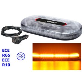   Megkülönböztető jelzés LED-es mágneses sárga villogó fényhíd E-Jeles M3336-E9