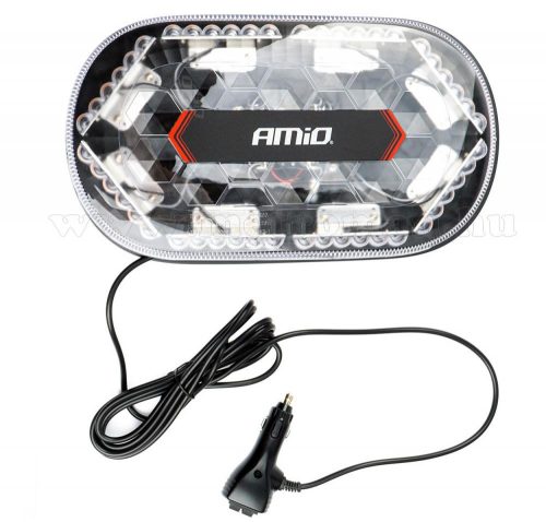 Megkülönböztető jelzés LED-es mágneses sárga villogó fényhíd E-Jeles M3336-E9