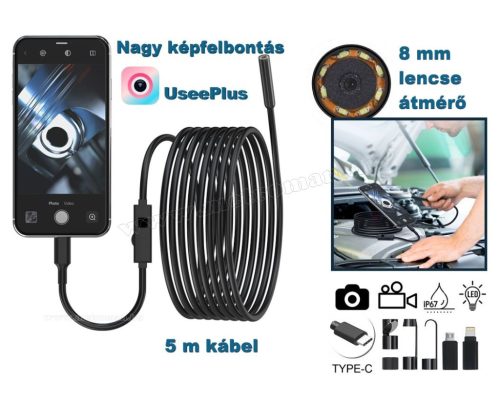 Android iOS nagy felbontású Endoszkóp kamera M34903