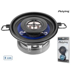 Autóhangszóró 8 cm-es 2 utas hangszóró Peiying M3510C