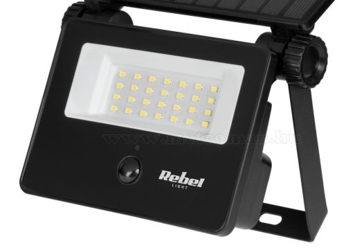 Napelemes kültéri lámpa, Napelemes LED reflektor Rebel M3625-SOLAR