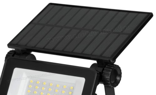 Napelemes kültéri lámpa, Napelemes LED reflektor Rebel M3625-SOLAR