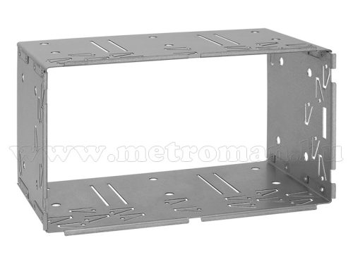 Univerzális 2DIN-es autórádió beépítő keret fém M3737