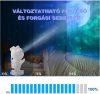 Asztronauta Űrhajós csillagos égbolt Lézer és RGB LED projektor hangulatvilágítás Bluetooth hangszóró M40436RGB