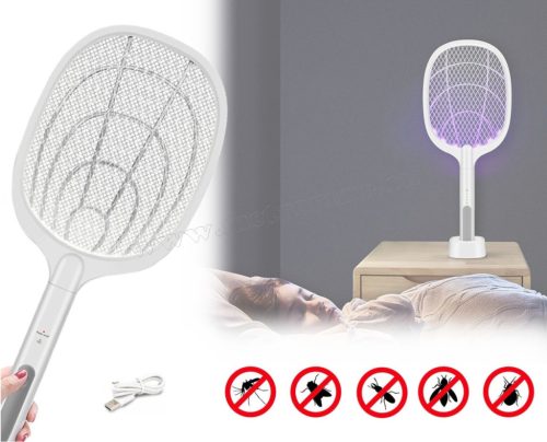 Akkumulátoros elektromos rovarcsapda Elektromos légycsapó M4062UV