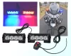 Autós Kék-Piros LED villogó, megkülönböztető jelzés M409001A