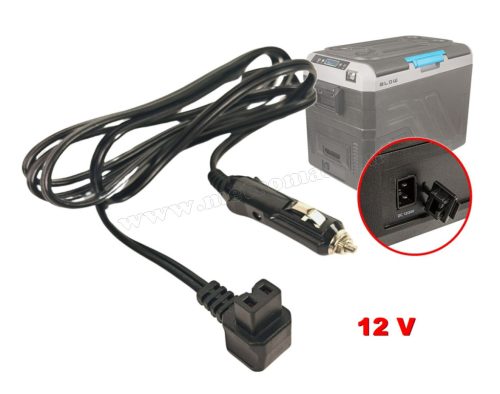 Autós szivargyújtós hűtőtáska tápkábel 2 méteres M4224