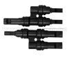 MC4 Y közösítő, elosztó adapter szett napelemekhez M4405-MC4Y