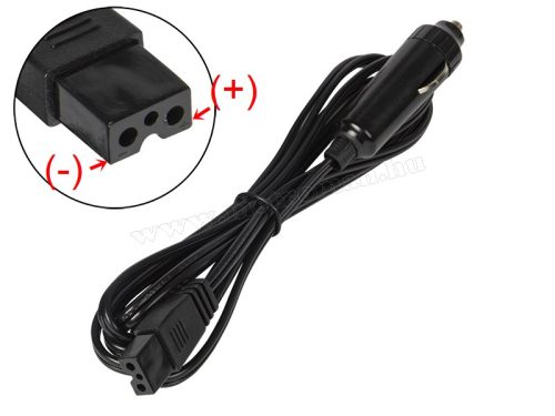 Autós szivargyújtós hűtőtáska tápkábel 2 méteres M44220
