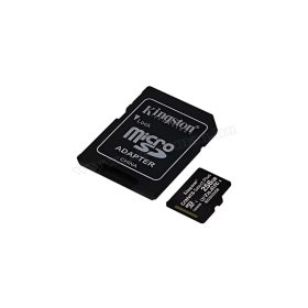   Kingston Canvas MicroSDXC memóriakártya adapterrel 256GB M49110
