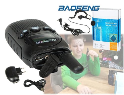 Walkie Talkie PMR rádió adó-vevő BAOFENG BF-T6 