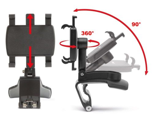 Autós műszerfalra csíptethető telefontartó M5019
