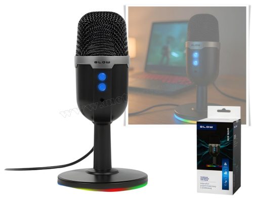 Asztali stúdió mikrofon USB csatlakozással M5054USB