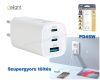 USB - USB-C hálózati töltő adapter PD45W gyorstöltéssel M55060