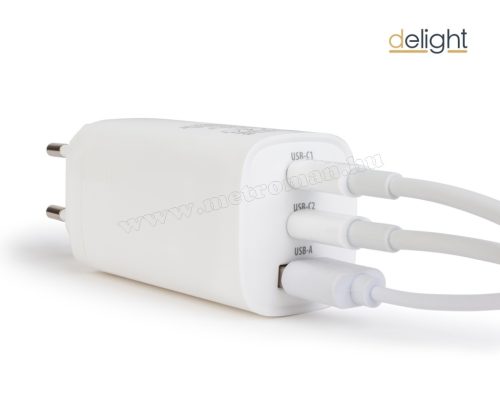 USB - USB-C hálózati töltő adapter PD45W gyorstöltéssel M55060