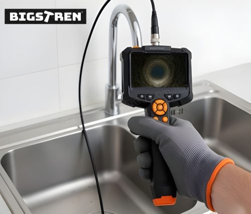 Endoszkóp kamera 4.3 colos LCD kijelzővel BIGSTREN M5520IPS