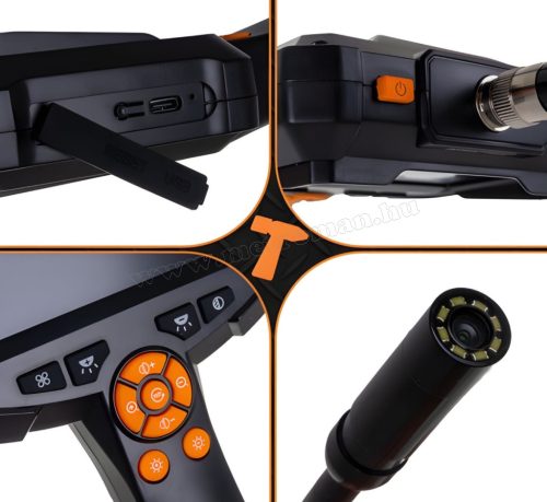 Endoszkóp kamera 4.3 colos LCD kijelzővel BIGSTREN M5520IPS