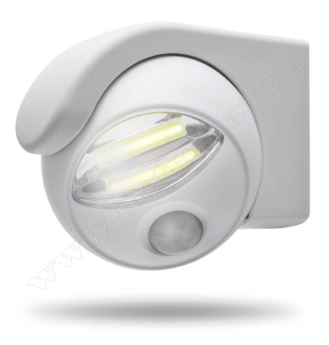 COB LED reflektor, mozgás- és fényérzékelős, elemes 55268