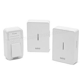   Kinetic Elem nélküli vezeték nélküli két beltéris csengő Delight 55340