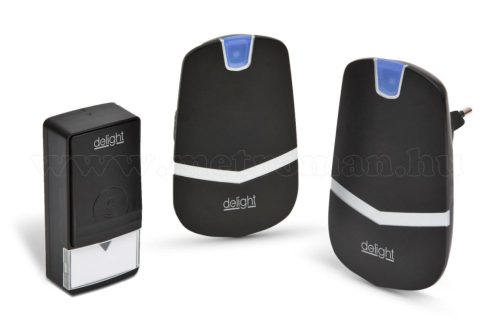 Kinetic elem nélküli vezeték nélküli csengő két beltéri egységgel 55342BK-2