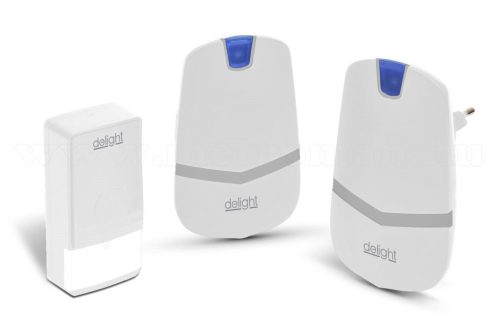 Kinetic elem nélküli vezeték nélküli csengő két beltéri egységgel 55342WH-2