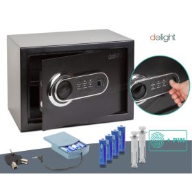   Digitális érték széf ujjlenyomat olvasóval és PIN kóddal M55583