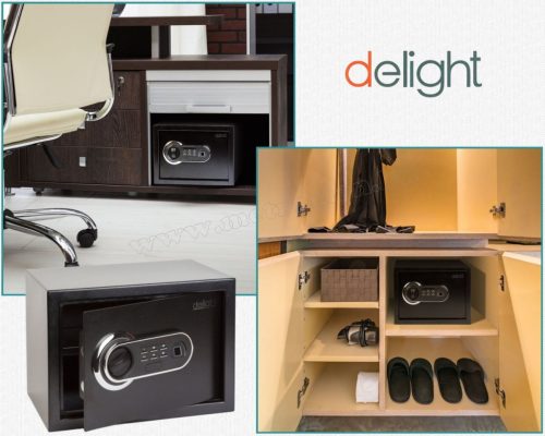 Digitális érték széf ujjlenyomat olvasóval és PIN kóddal M55583