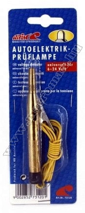 Próbalámpa rézházas 55832