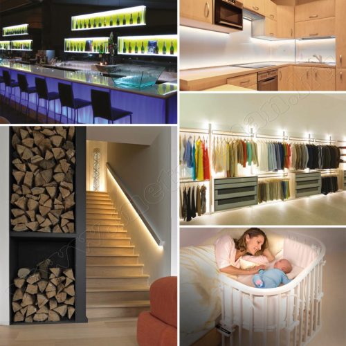 LED szalag mozgásérzékelővel, elemes 55855