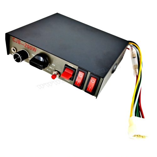 Autós elektronikus sziréna és hangos beszélő M57346