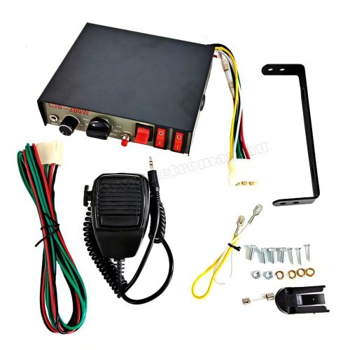 Autós elektronikus sziréna és hangos beszélő M57346