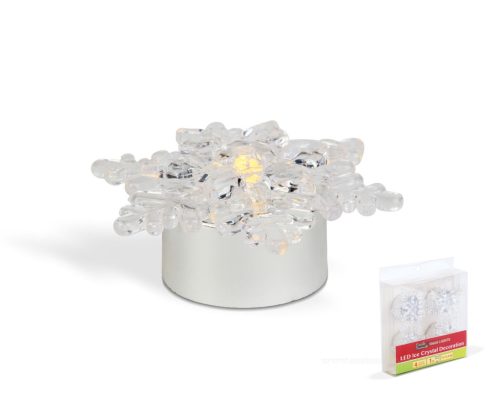 LED-es jégkristály dekoráció hangulatfény M58974