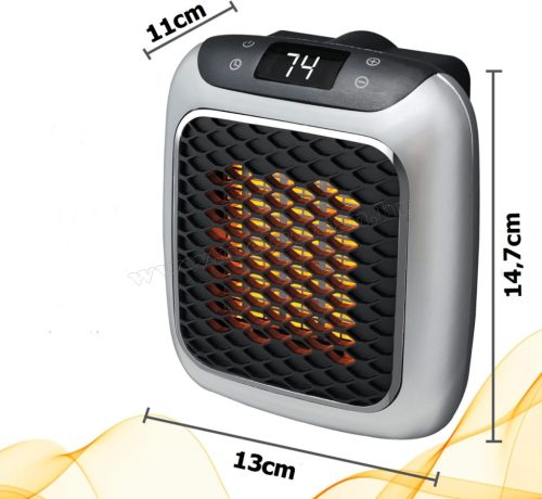 Mini konnektoros hősugárzó M6071-800W