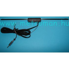   Autóantenna , belső , szélvédőre ragasztható , erősítővel ,Hirschmann, Hit Auta 60 EL