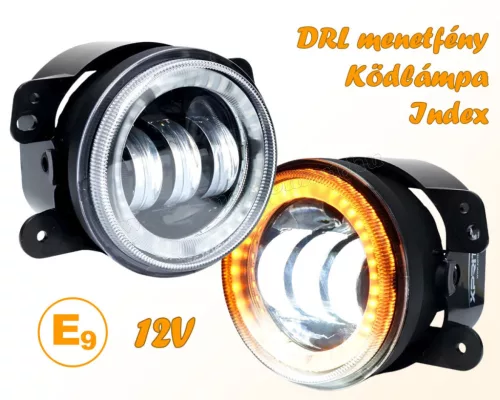 LED-es nappali menetfény és ködlámpa szett index funkcióval E jeles M63066