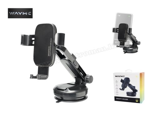 Univerzális tapadókorongos telefontartó és GPS navigáció autós tartó M63068GR