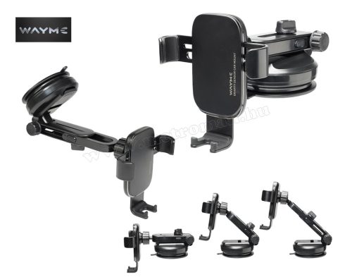 Univerzális tapadókorongos telefontartó és GPS navigáció autós tartó M63068GR
