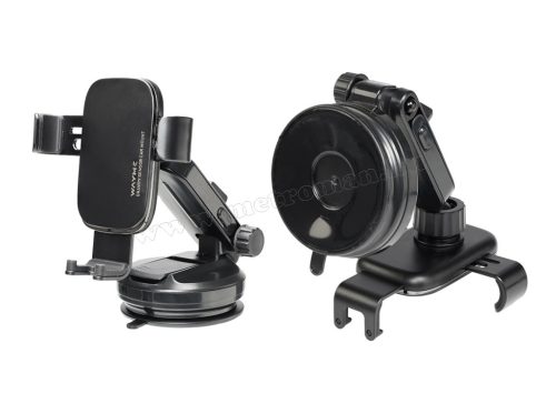 Univerzális tapadókorongos telefontartó és GPS navigáció autós tartó M63068GR