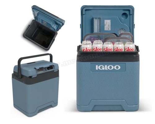 Igloo IE27 DC termoelektromos autós hűtőláda 27 l-es 