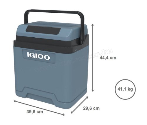 Igloo IE27 DC termoelektromos autós hűtőláda 27 l-es 