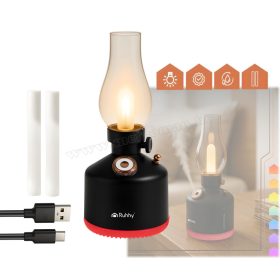   Petróleumlámpa formájú éjjeli lámpa és mini Párásító M6454RGBLED