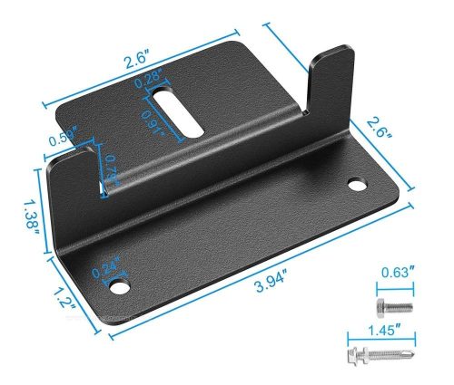 Alumínium napelem rögzítő elemek 4 db-os csomag M67901A