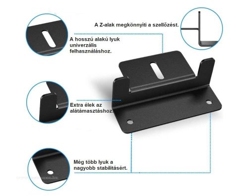 Alumínium napelem rögzítő elemek 4 db-os csomag M67901A