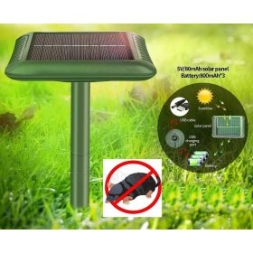   Napelemes vakondriasztó vibrációs és akusztikus riasztással M679V-DUAL-PRO